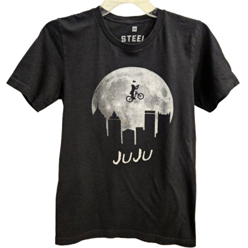 JuJu Smith-Schuster ET Parody Steel City T-shirt XS - Pittsburgh Steelers NFL